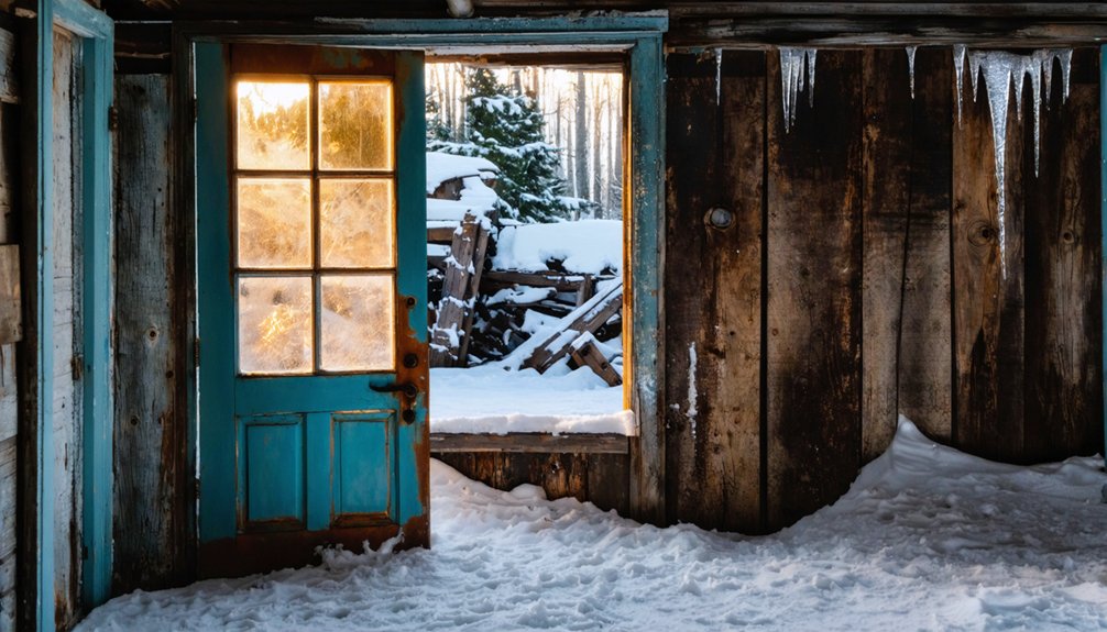 abandoned alaskan mining settlement