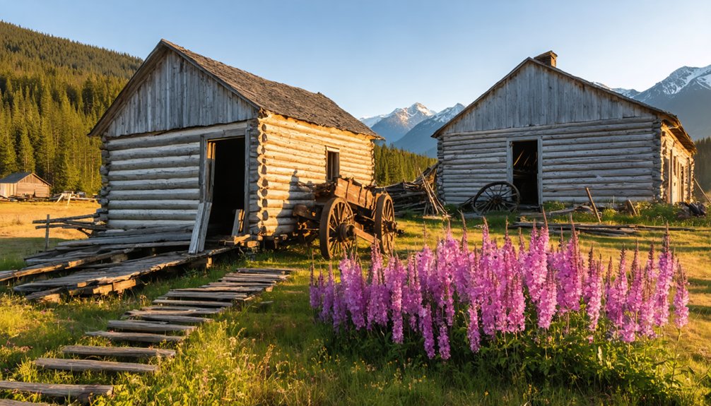 abandoned alaskan mining settlement