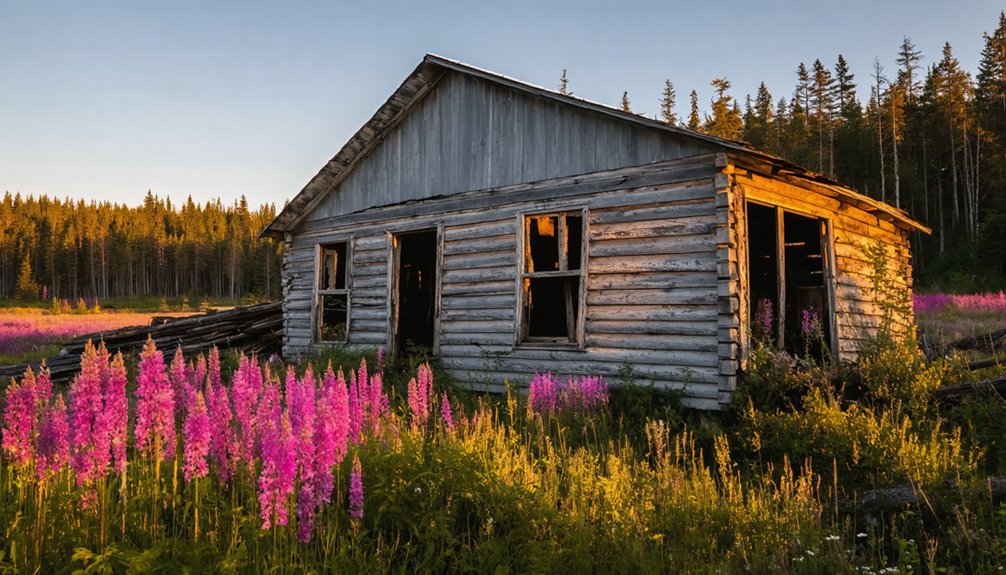 abandoned alaskan mining settlement