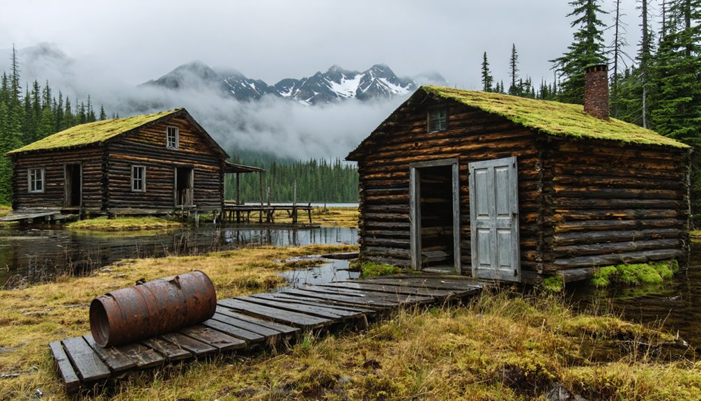 abandoned alaskan mining settlement