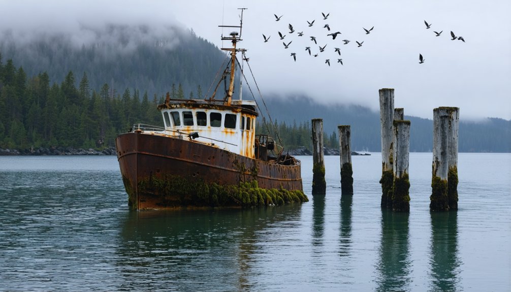 abandoned alaskan mining town