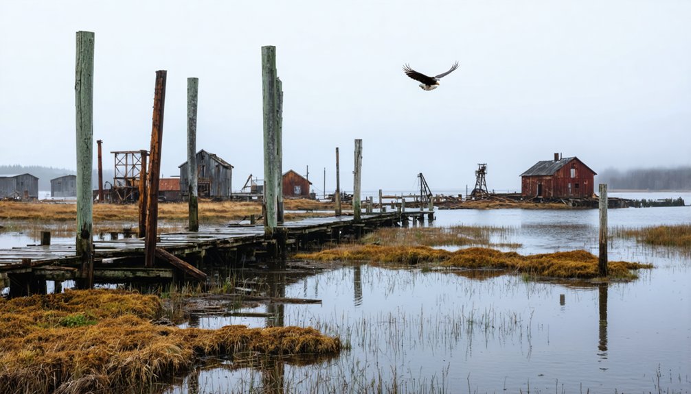abandoned alaskan mining town