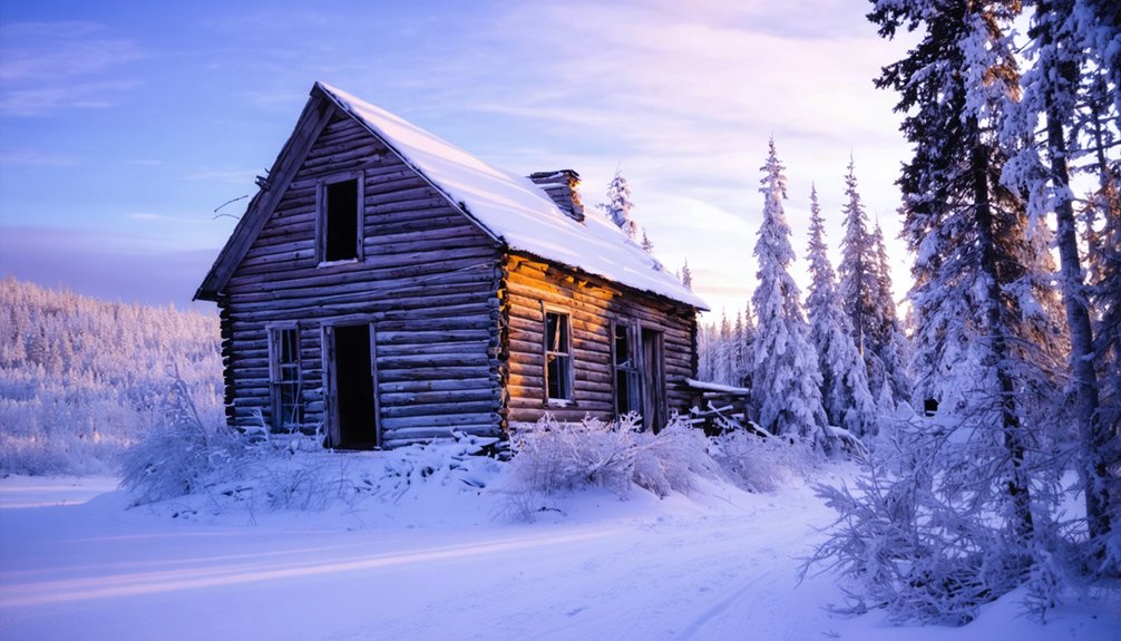 abandoned alaskan mining village
