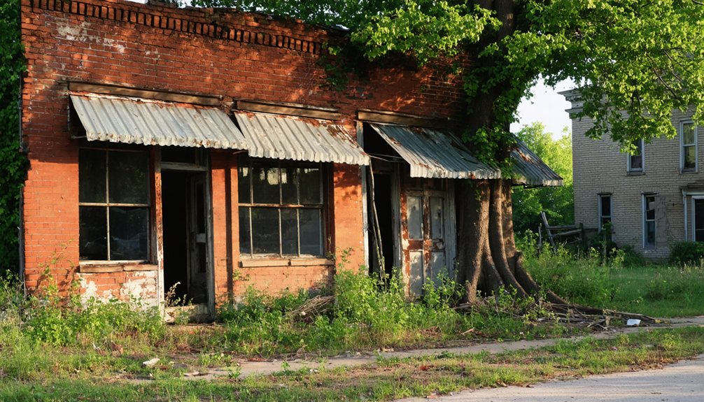 abandoned historic illinois town