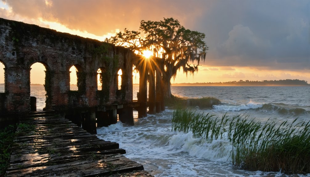 abandoned historic southern site
