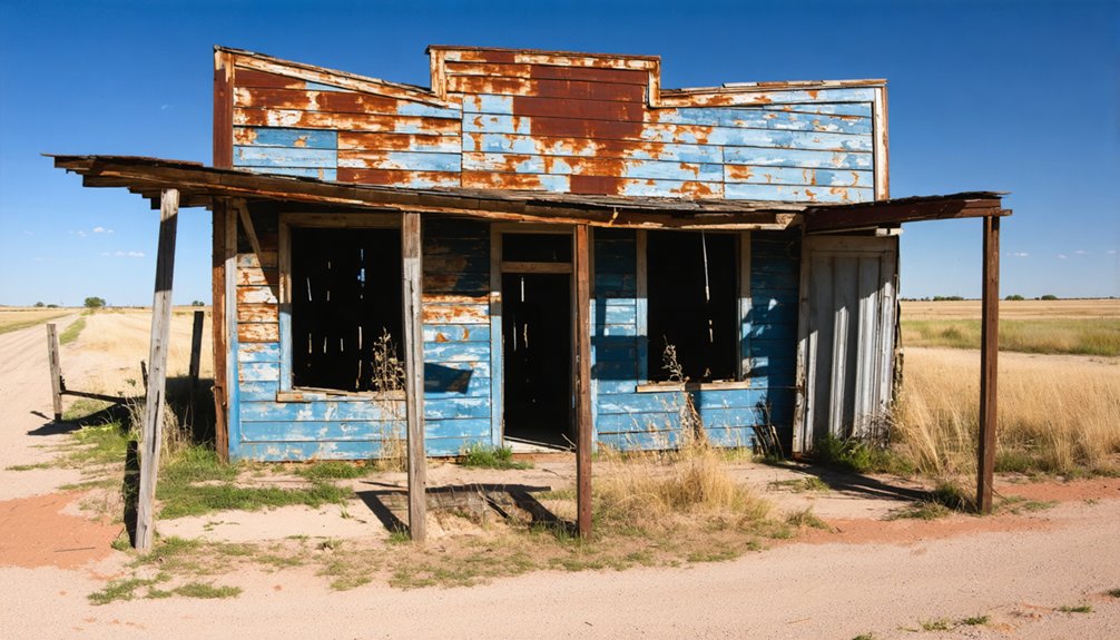 abandoned historical texan settlement