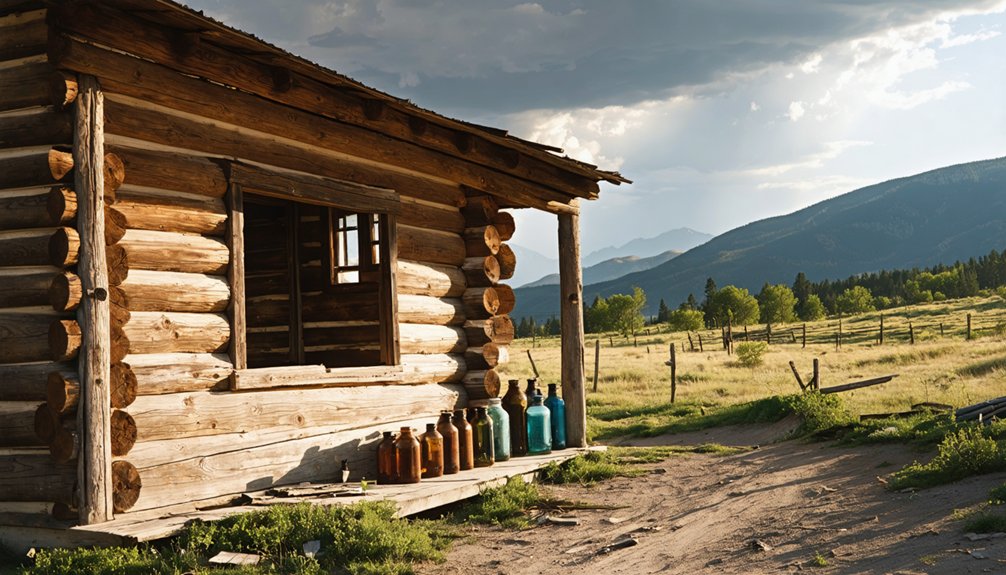 abandoned idaho mining settlement