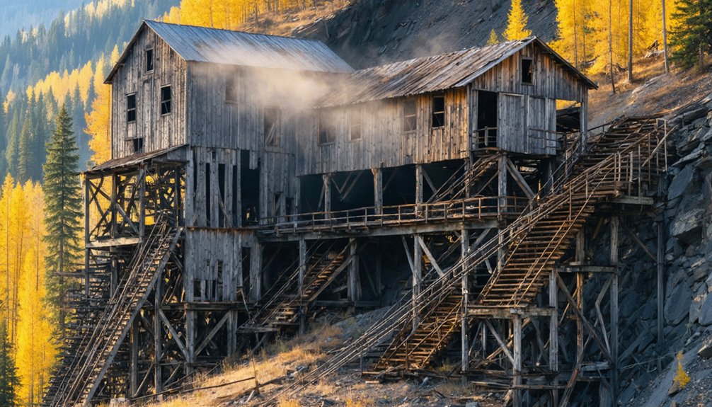 abandoned idaho mining town