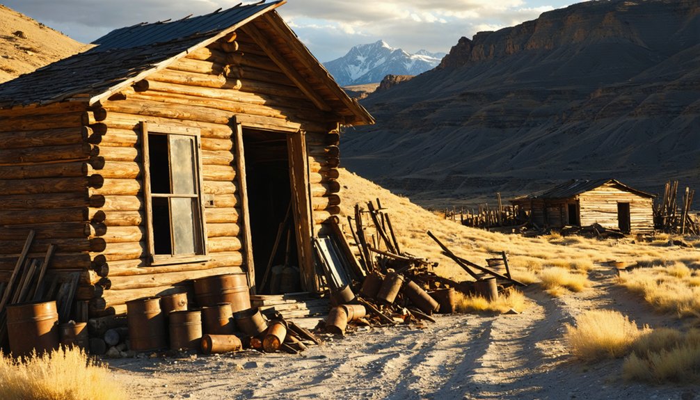 abandoned idaho mining town