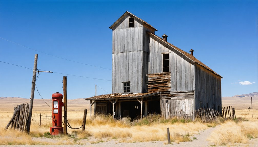 abandoned idaho mining town