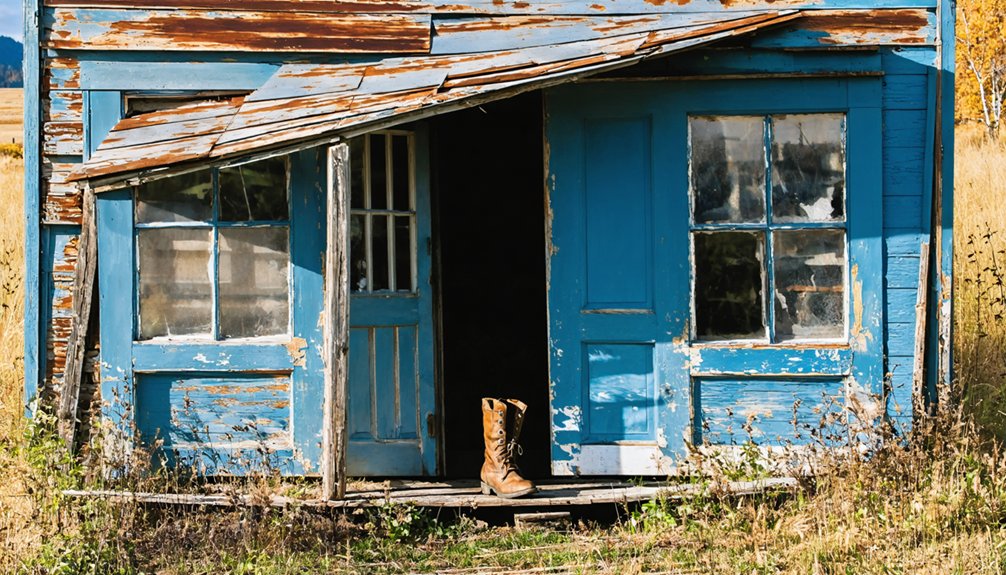 abandoned idaho mining town