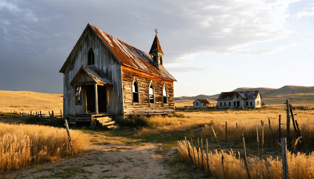 abandoned idaho mining town