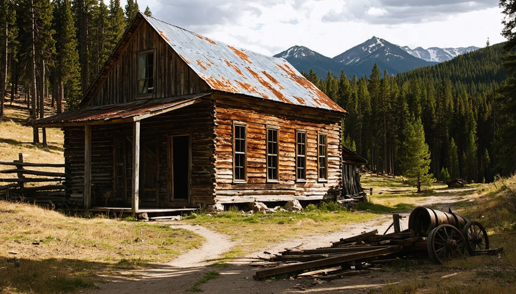 abandoned idaho mining town