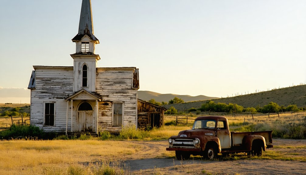 abandoned idaho mining town