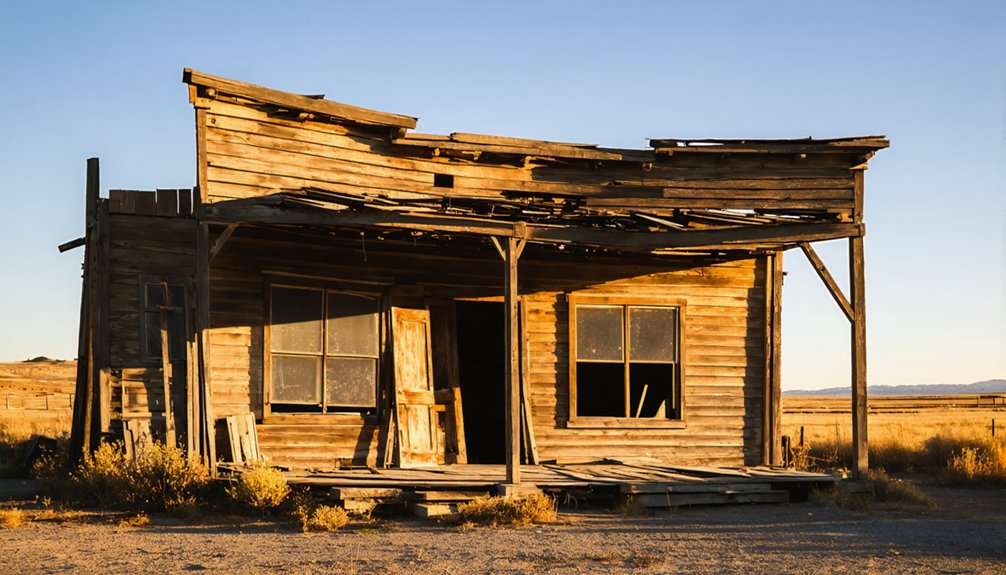 abandoned idaho mining town