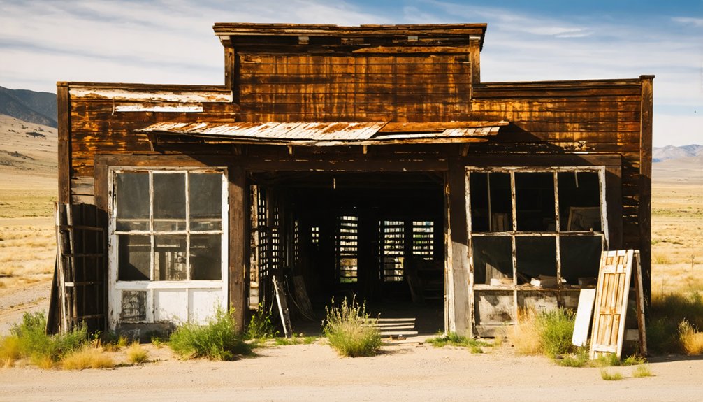 abandoned idaho mining town