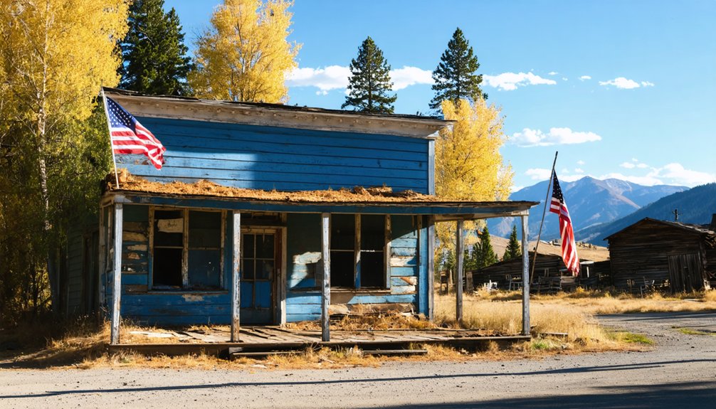 abandoned idaho mining town