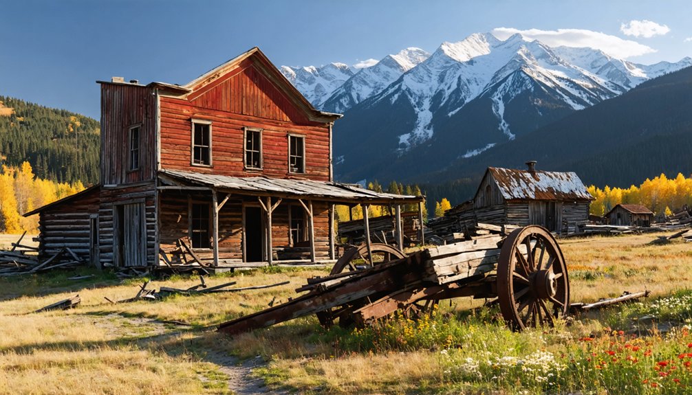 abandoned idaho mining town