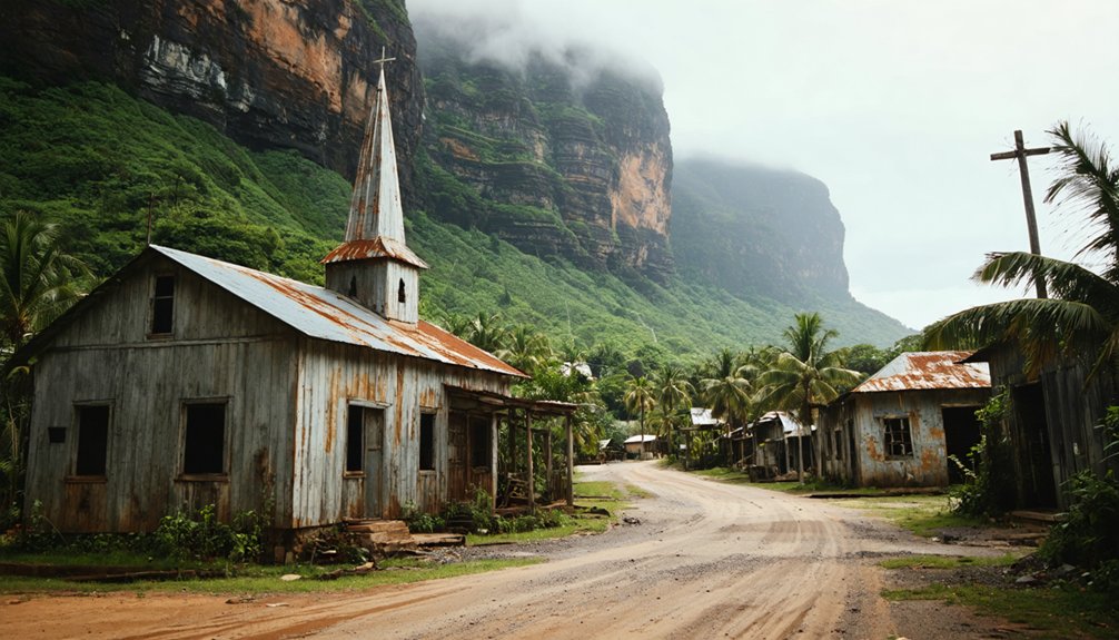 abandoned leprosy settlement site