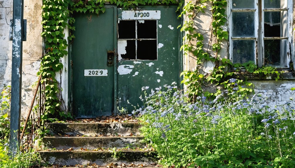 abandoned military training facility