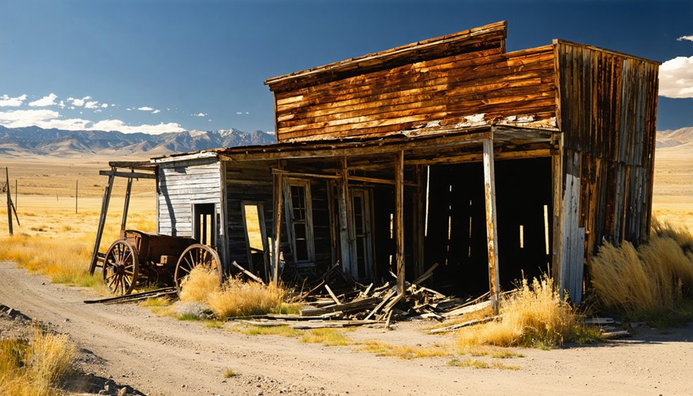 abandoned mining settlement history