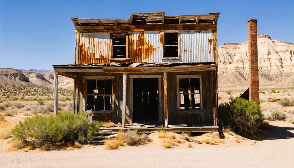 abandoned mining town history