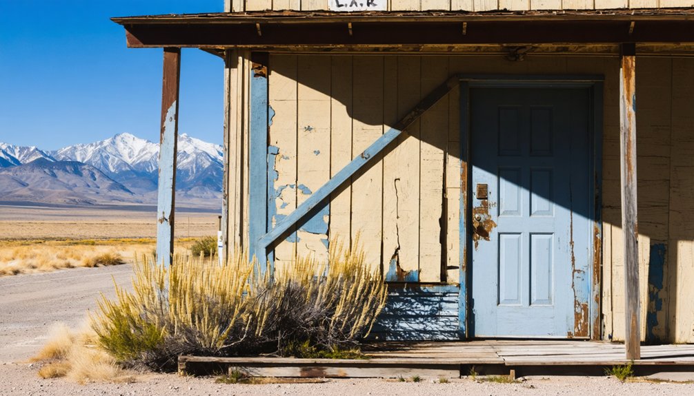 abandoned mining town remains