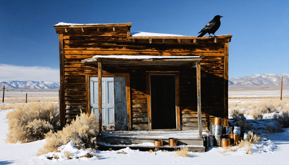 abandoned mining town remains