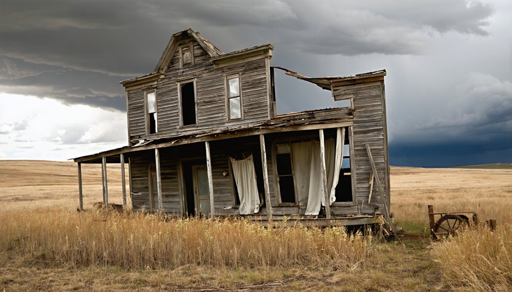 abandoned mining town site