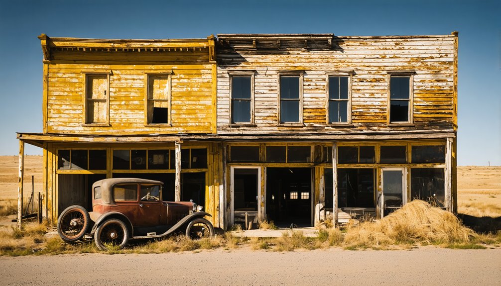abandoned mining town site