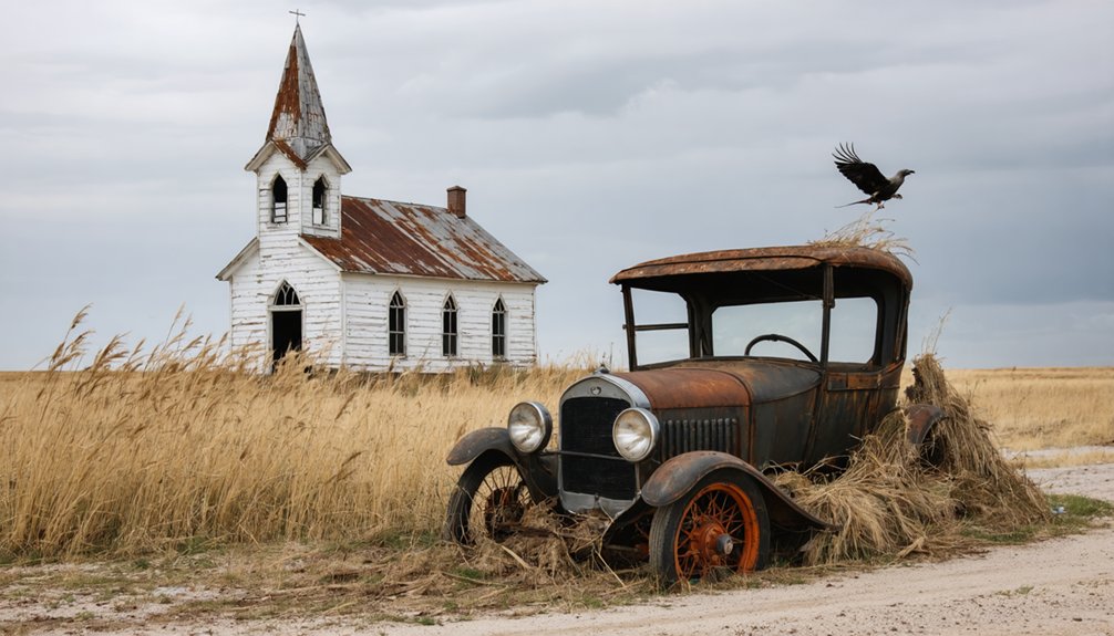 abandoned preston texas town