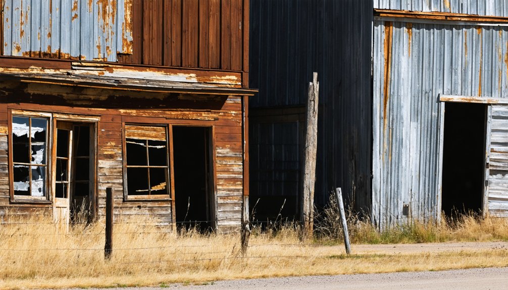 abandoned south dakota village