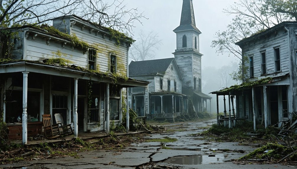 abandoned southern ghost town