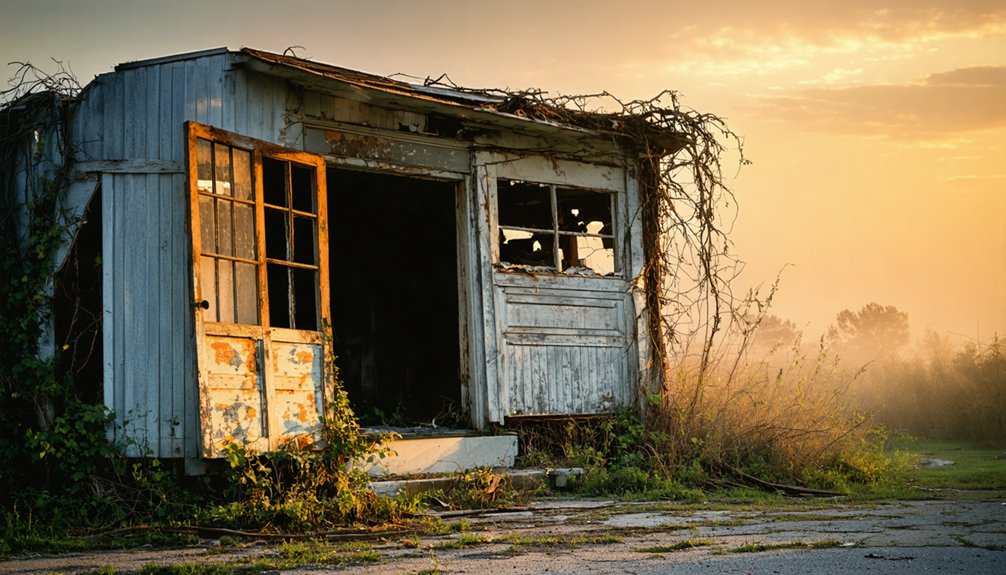 abandoned southern ghost town