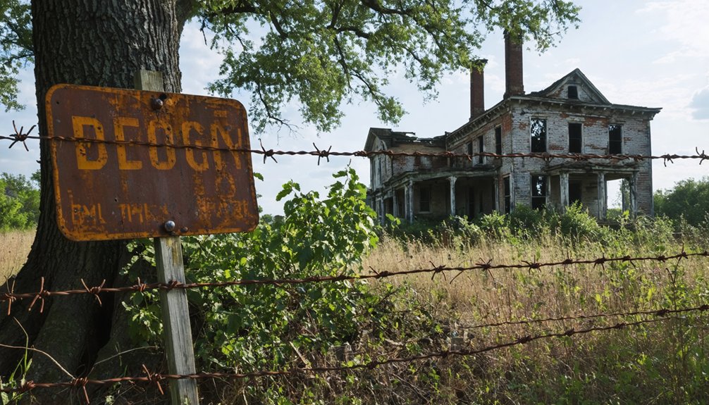 abandoned southern ghost town