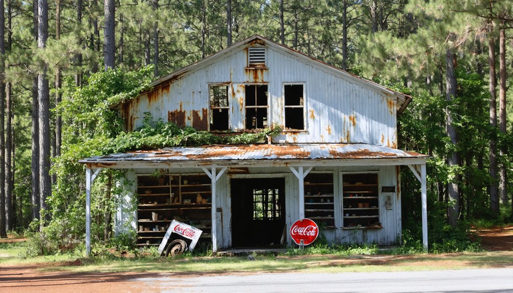 abandoned southern town history