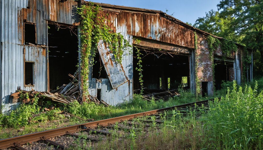 abandoned southern town history