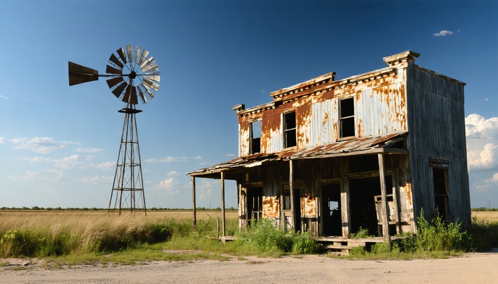 abandoned structures of poesta