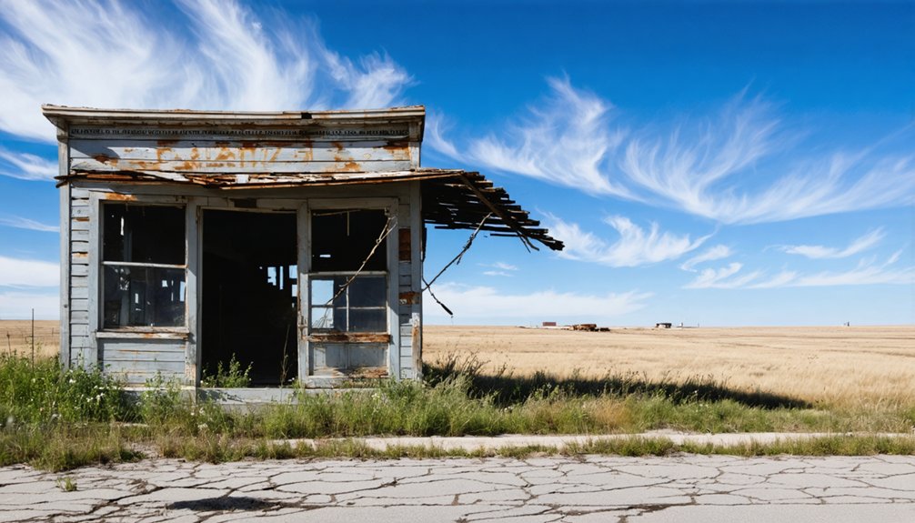 abandoned structures tell stories
