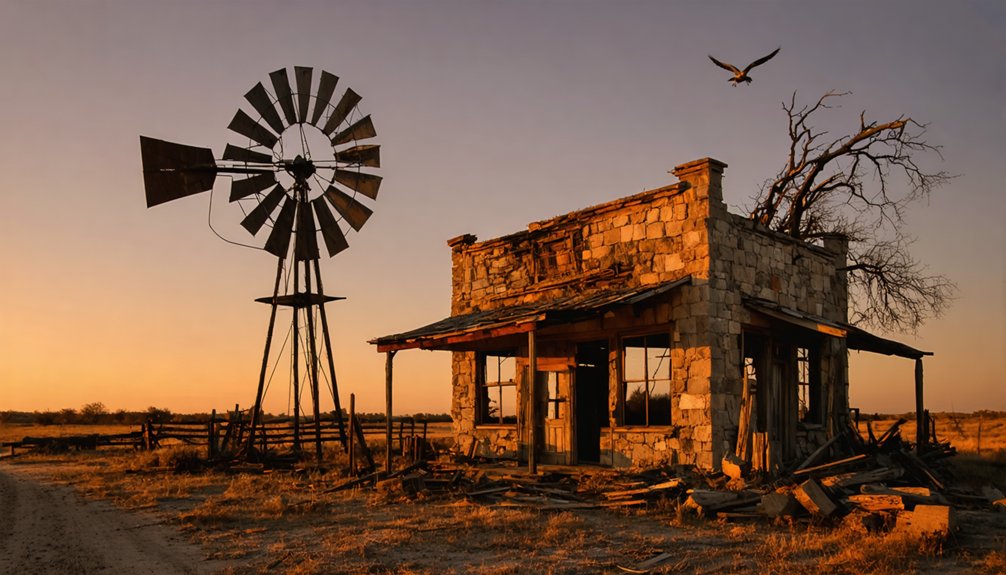 abandoned texan ghost town