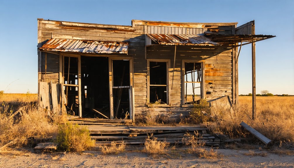 abandoned texas mining town