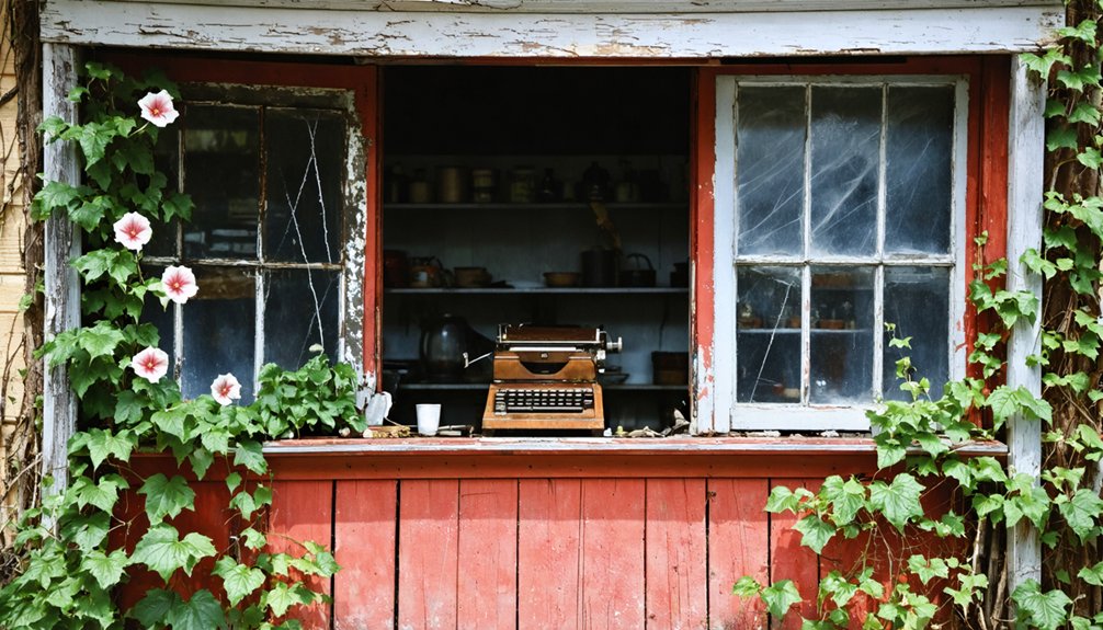 abandoned town with history