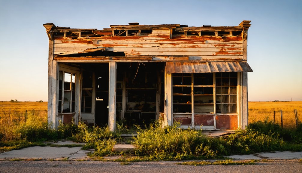 abandoned village in illinois