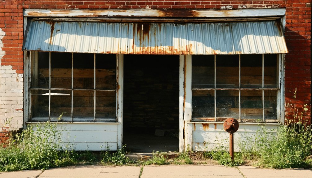 architectural remnants of bugtown