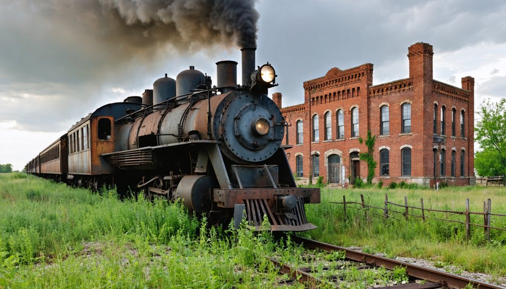 ardmore s steam locomotive decline