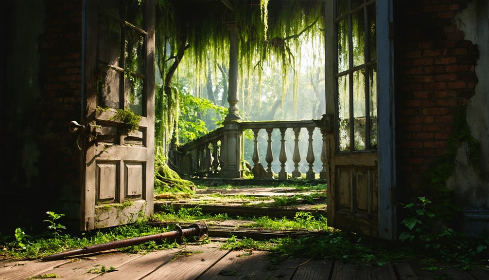 civilian devastation and abandonment