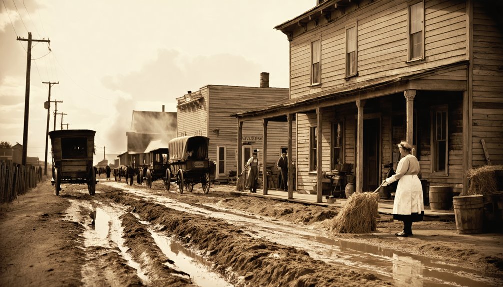 close knit agricultural community life