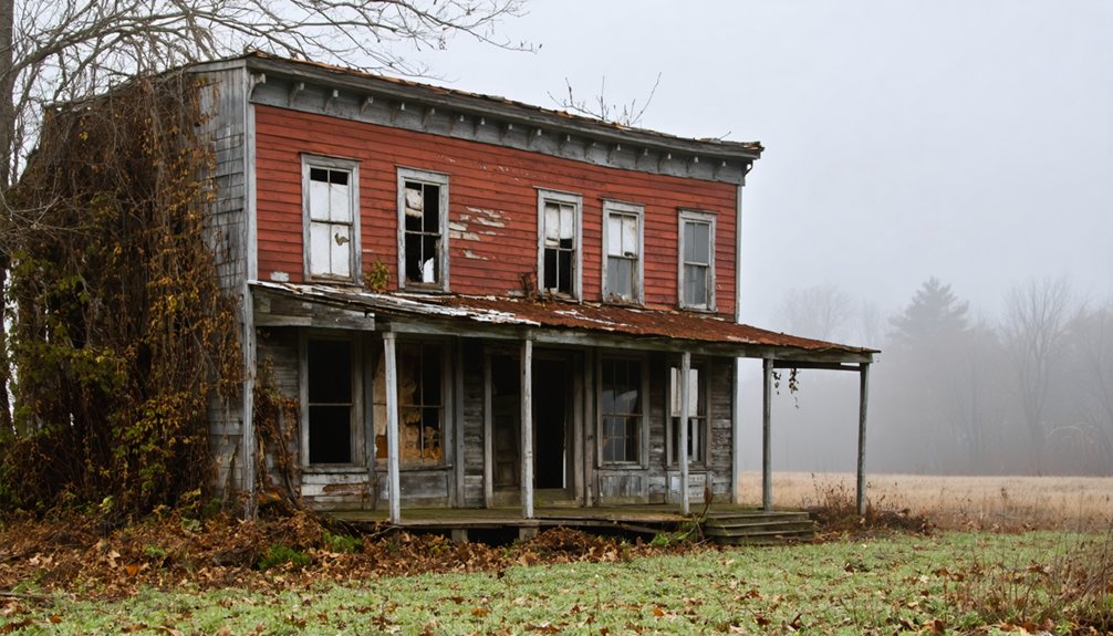 coal mining town remnants