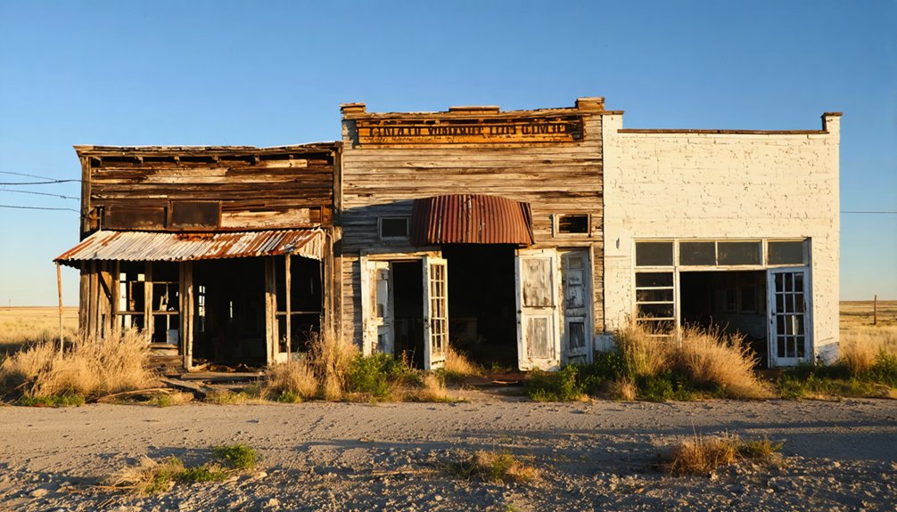 decline of mining settlement