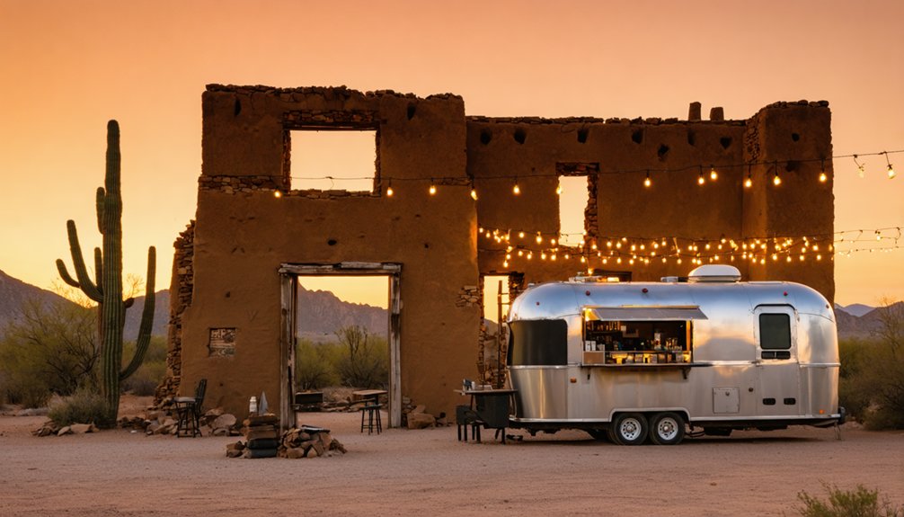 desert art stargazing cuisine